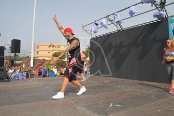 Clases magistrales de Zumba y Body Combat en Melenara (Foto TA)